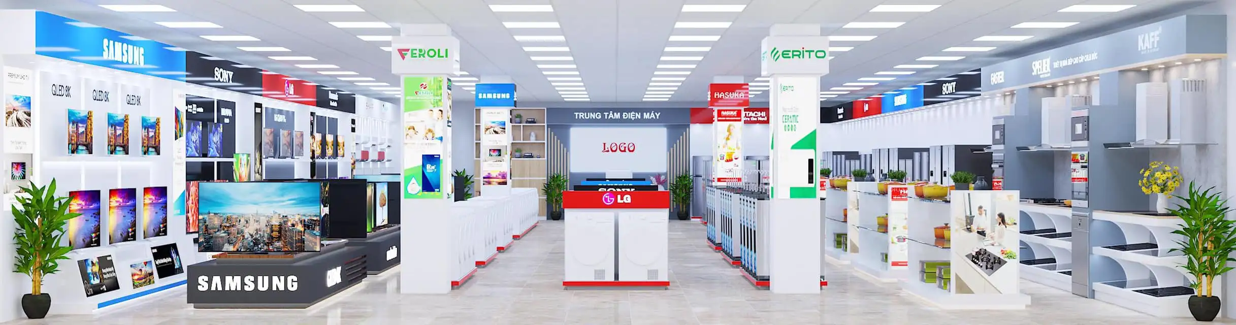 NỘI THẤT BẾP XINH - KỆ ĐIỆN MÁY